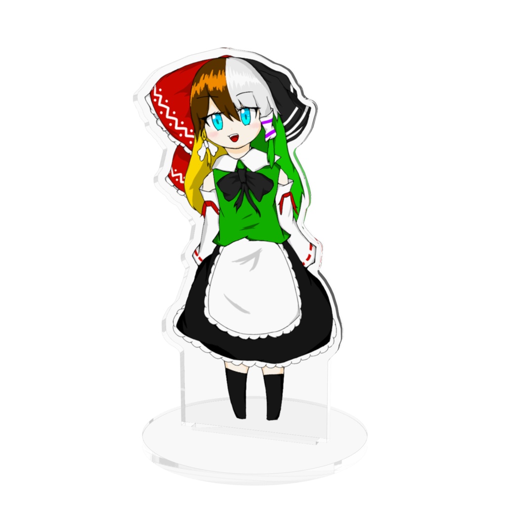 ゆっくりK 旧アクリルフィギュア 100x100(mm) 本人絵