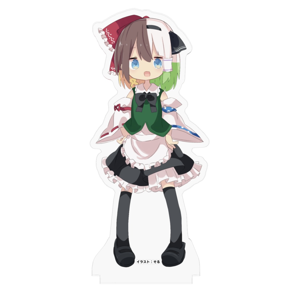 ゆっくりK「決め立ち」アクリルフィギュア