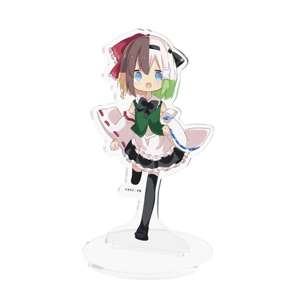 ゆっくりK「走る」アクリルフィギュア