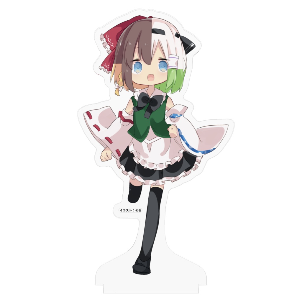 ゆっくりK「走る」アクリルフィギュア