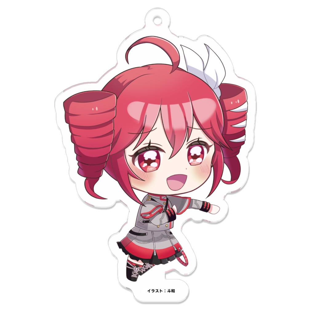 重音テトSV「ミニテト泣き顔」アクキー　右向き