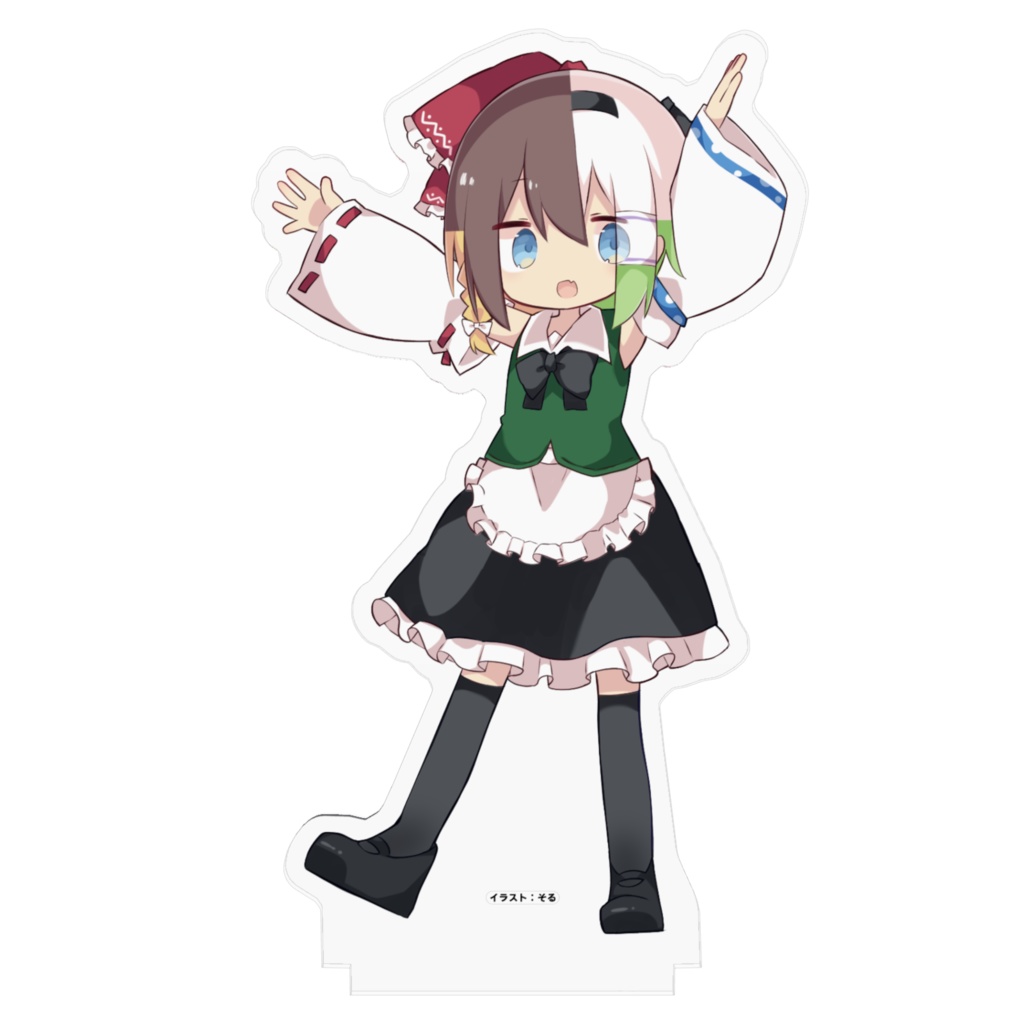 ゆっくりK「Kポーズ」左 アクリルフィギュア