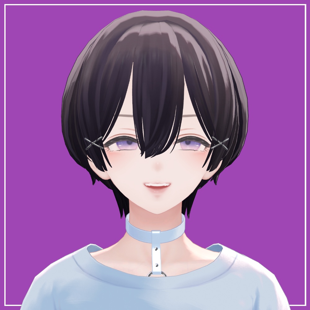 森羅専用 撮影用表情9種『影のある少女』