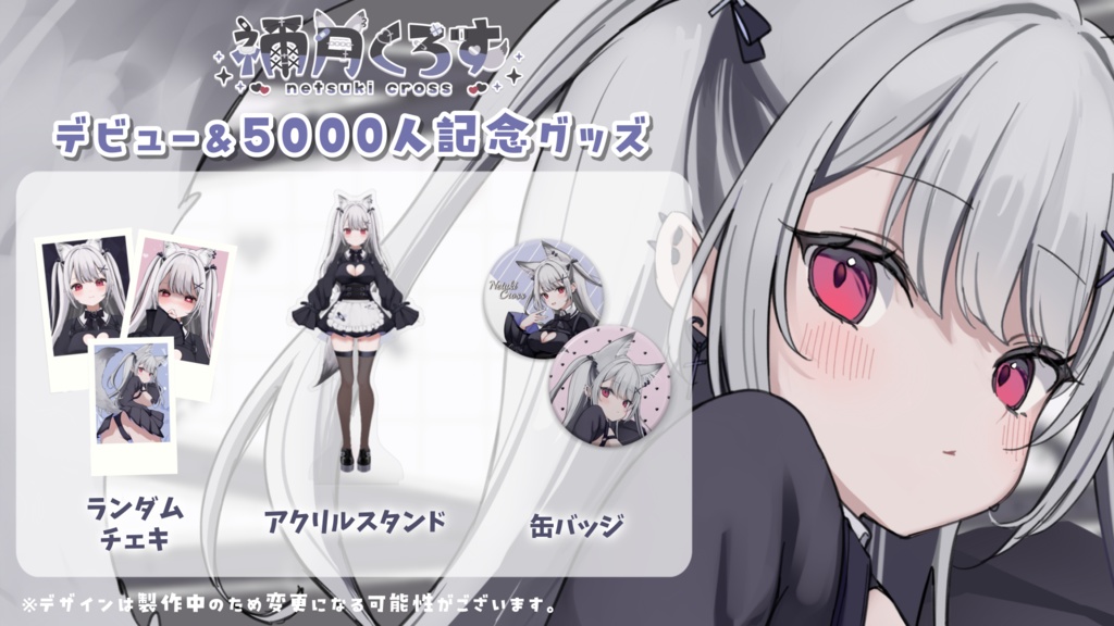 〖 〜8/12まで限定受注生産 〗デビュー&5000人記念グッズ