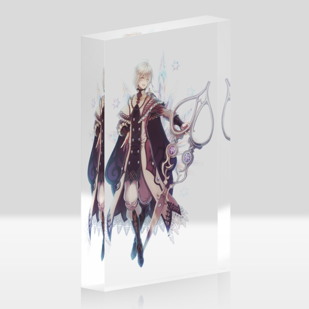 アクリルブロック/鋏