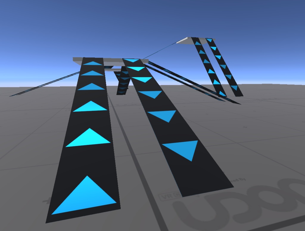 【VRChatギミック】Flowline escalator