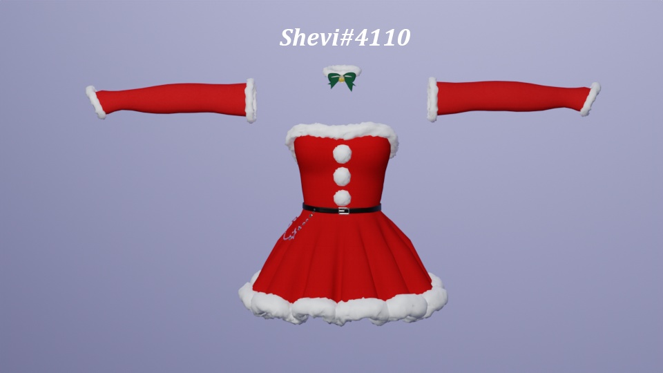 [FREE] Christmas dress