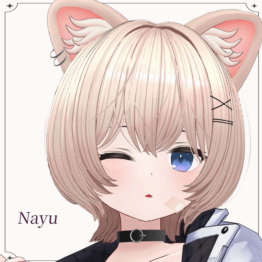 Mimi Wolf Hair ウルフヘア【20 avatars 対応】