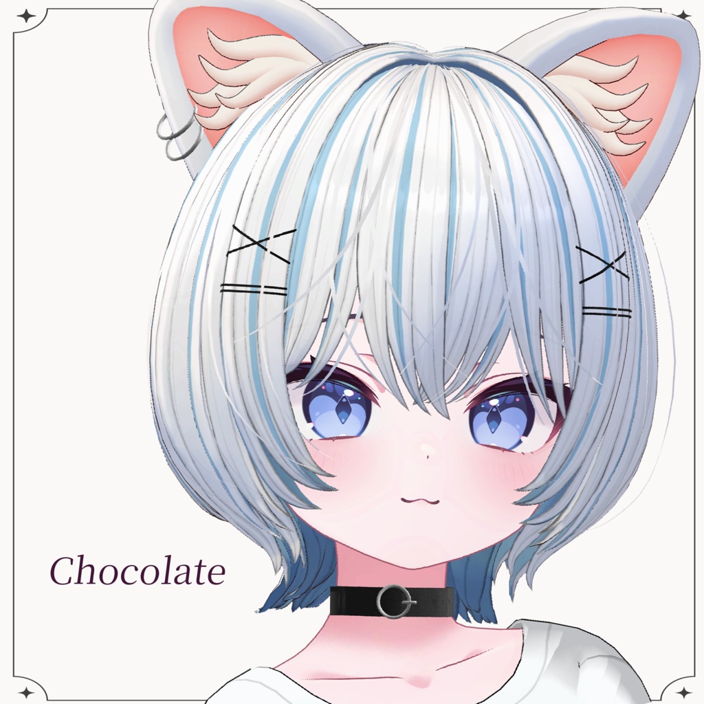 Mimi Wolf Hair ウルフヘア【20 avatars 対応】