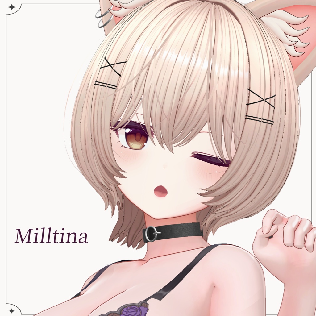 Mimi Wolf Hair ウルフヘア【20 avatars 対応】