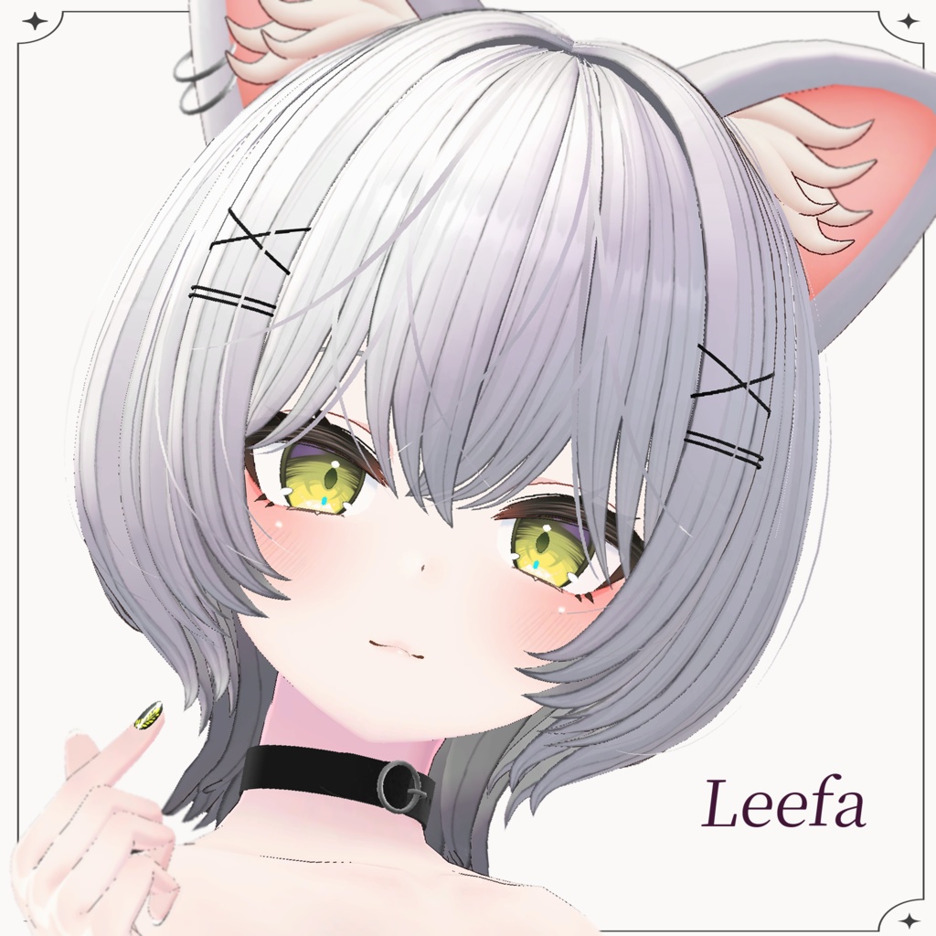 Mimi Wolf Hair ウルフヘア【20 avatars 対応】