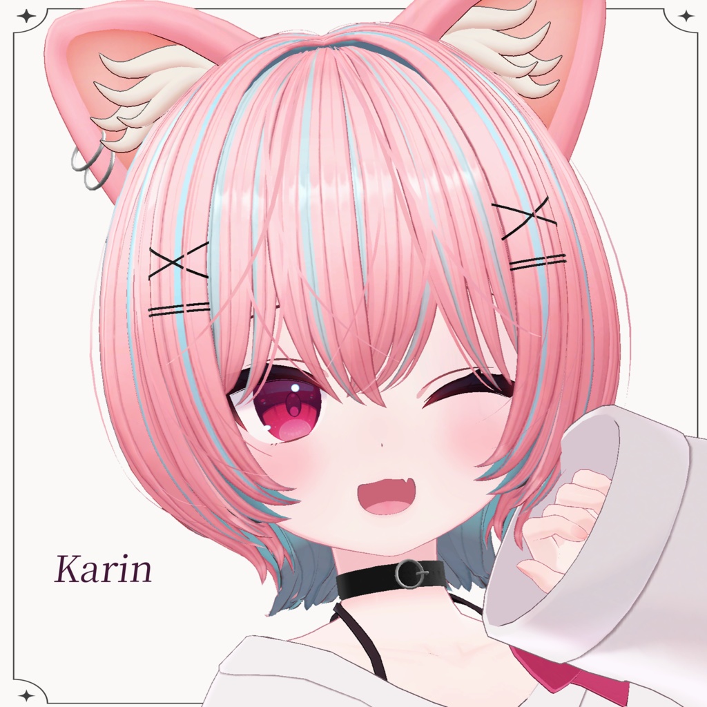 Mimi Wolf Hair ウルフヘア【20 avatars 対応】