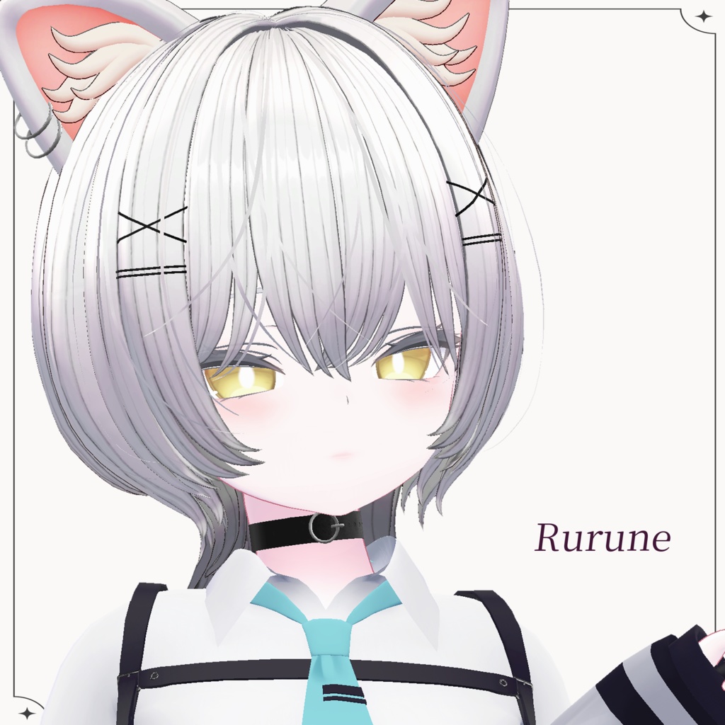 Mimi Wolf Hair ウルフヘア【20 avatars 対応】