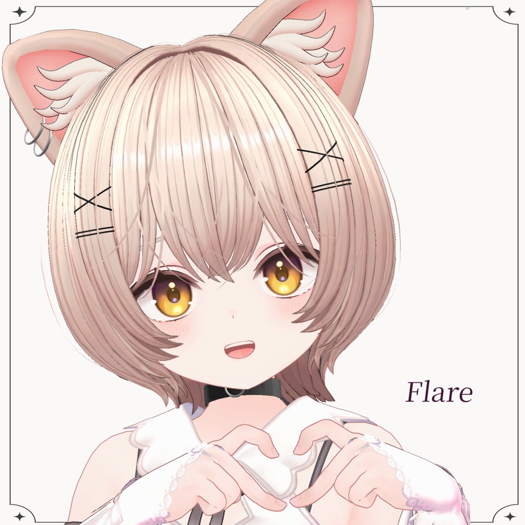 Mimi Wolf Hair ウルフヘア【20 avatars 対応】