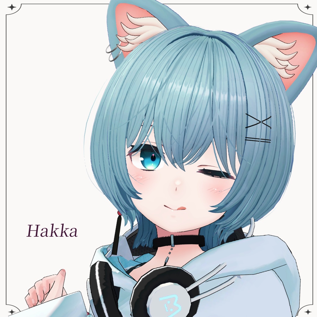 Mimi Wolf Hair ウルフヘア【20 avatars 対応】