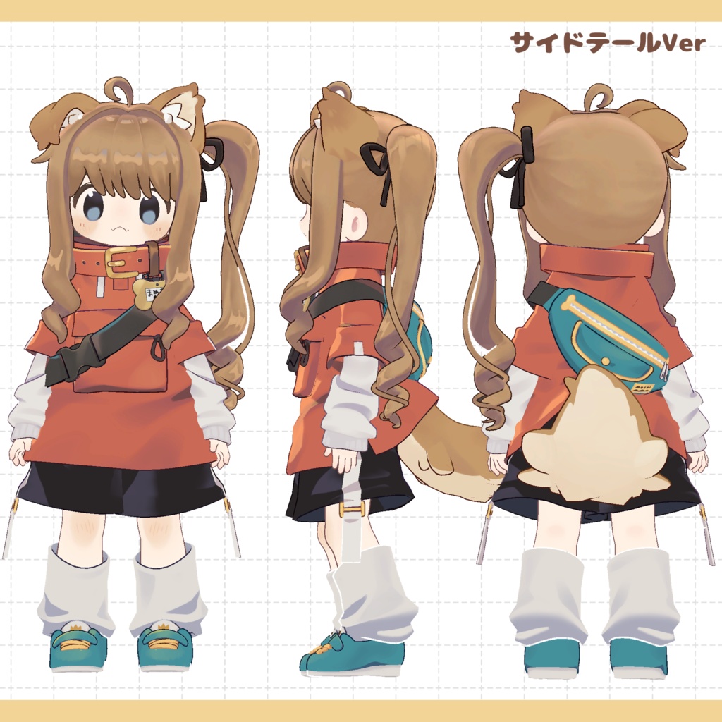 ポニーテール&サイドテール【キプフェル・まめひなた対応】