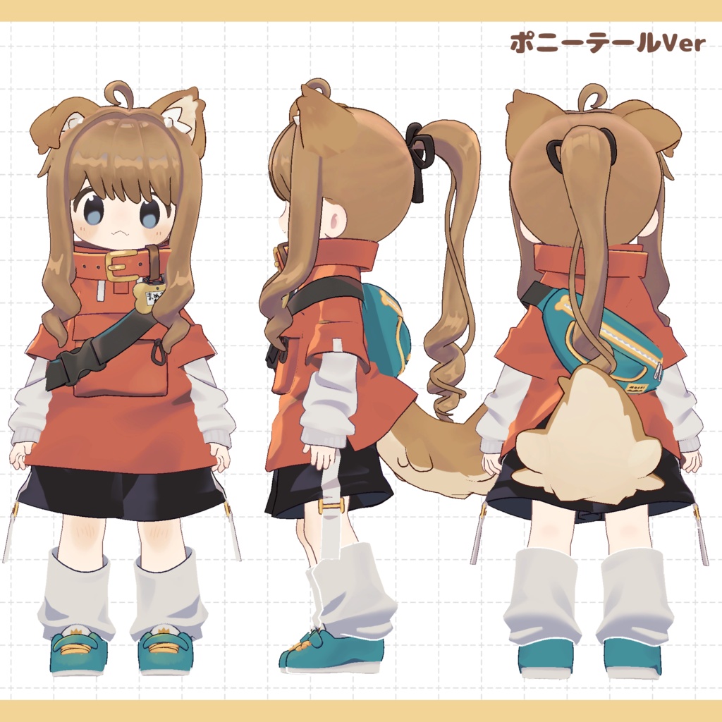 ポニーテール&サイドテール【キプフェル・まめひなた対応】