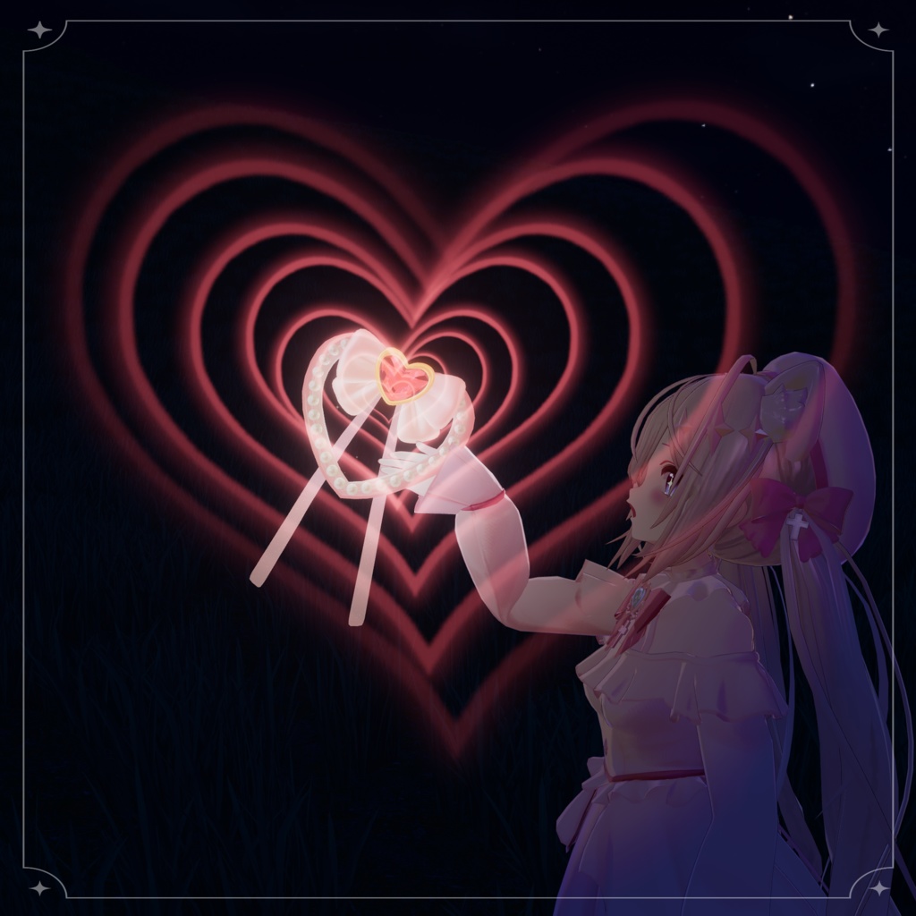 マジカル💗タンバリン♪【7種の魔法エフェクト&6Color】