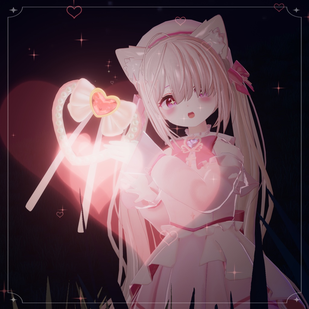 マジカル💗タンバリン♪【7種の魔法エフェクト&6Color】