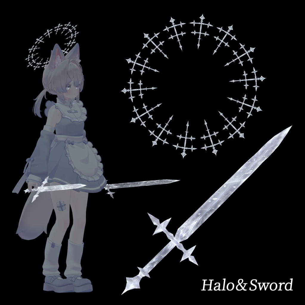 ✨SALE✨【氷魔法ギミック】Halo&sword
