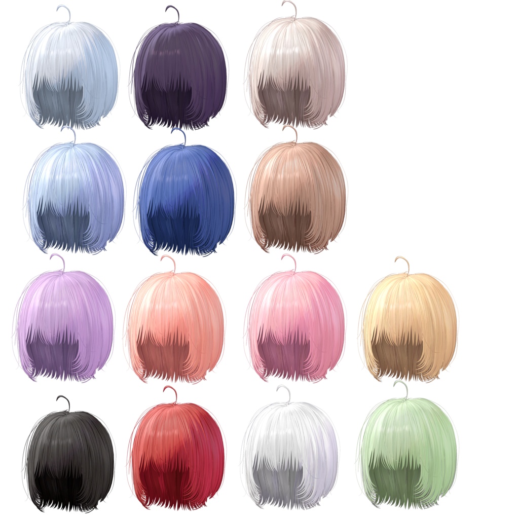 ✨SALE✨レイヤーボブ【15avatars】