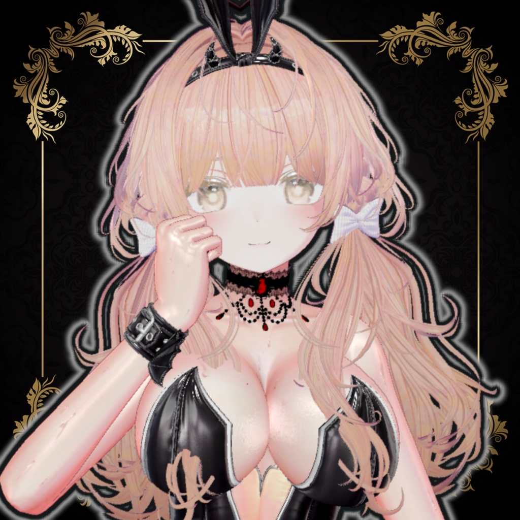 【無料】Gothic choker【ゆれる】