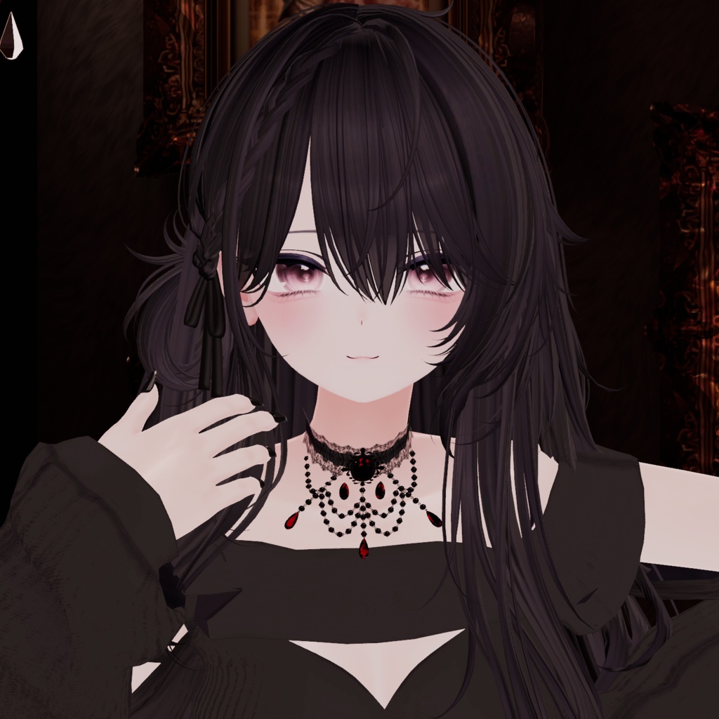 【無料】Gothic choker【ゆれる】