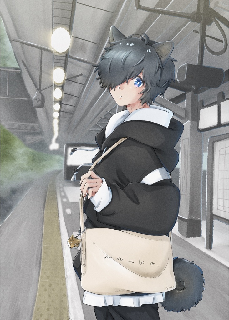 イラスト集「まばたき」