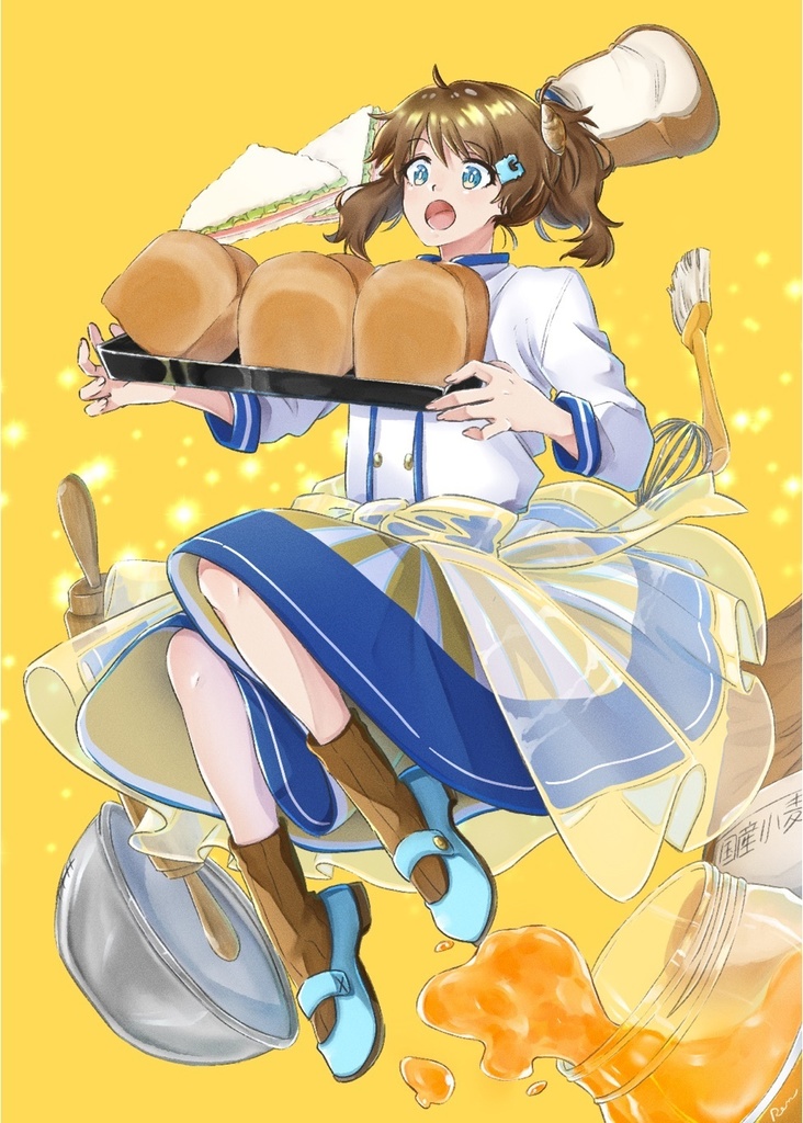 イラスト集「まばたき」