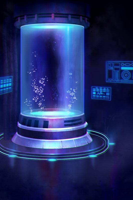 (無料/投げ銭版DL)簡単ホルマリン漬けイラスト素材