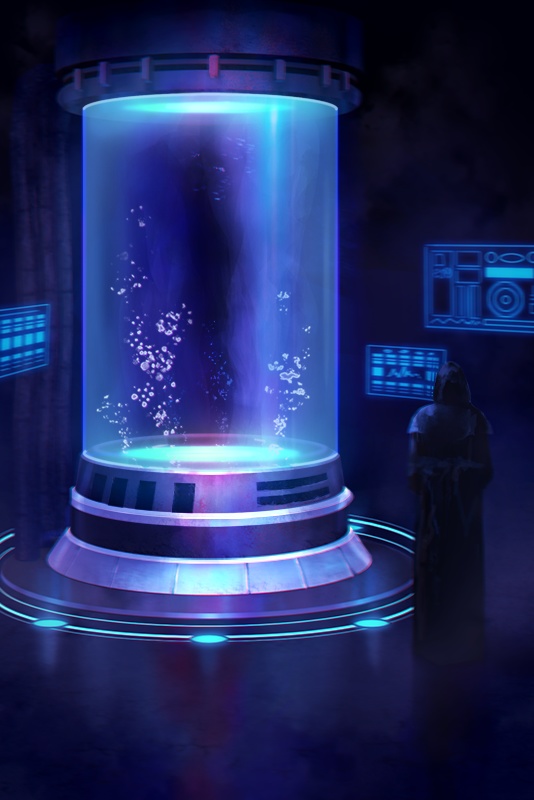 (無料/投げ銭版DL)簡単ホルマリン漬けイラスト素材