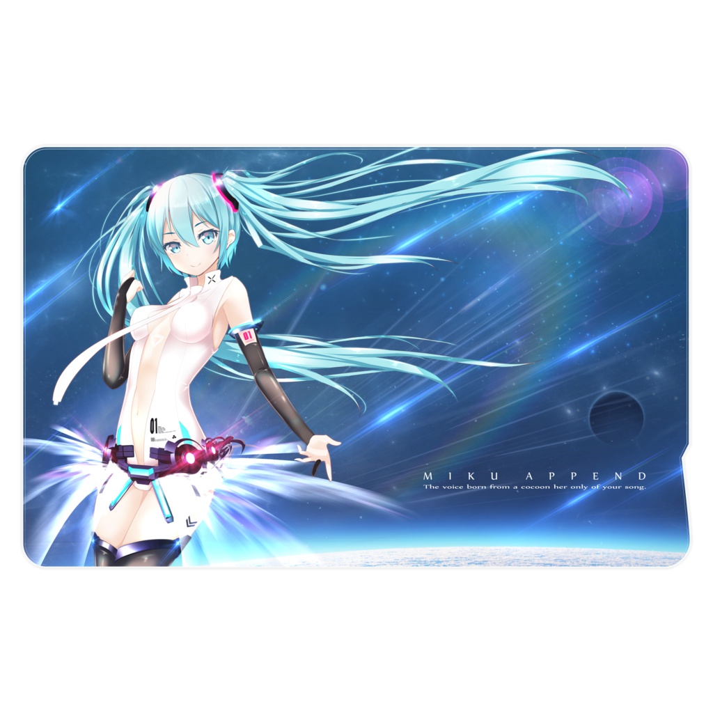 MIKU APPEND ICカードステッカー