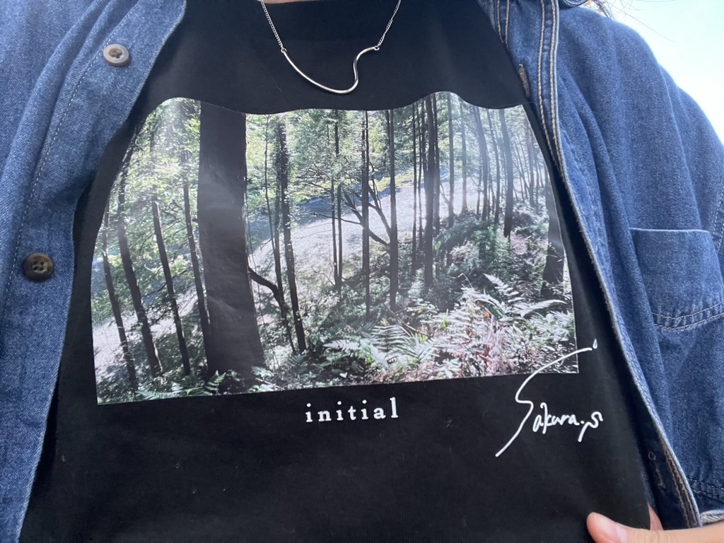 【sold】宇宙からみた地球Tシャツ【initial goods】