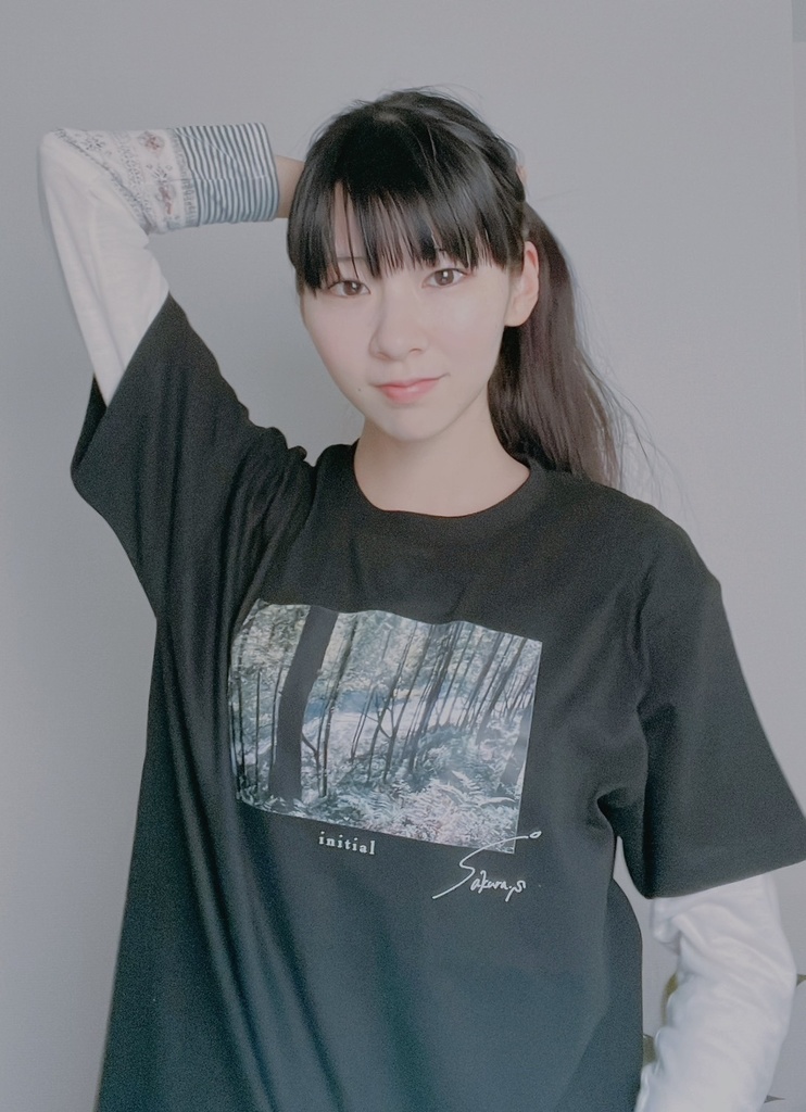 【sold】宇宙からみた地球Tシャツ【initial goods】