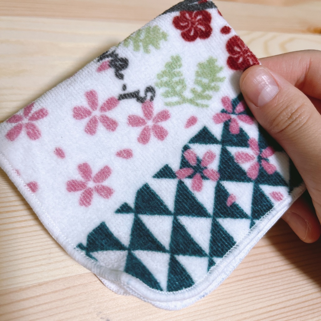 【sold】和紋様のハンカチーフ (2023春限定)【彗星シリーズ】