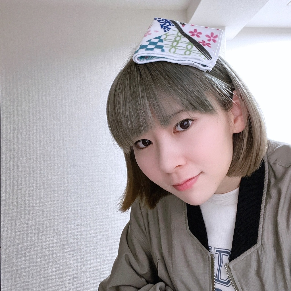 【sold】和紋様のハンカチーフ (2023春限定)【彗星シリーズ】