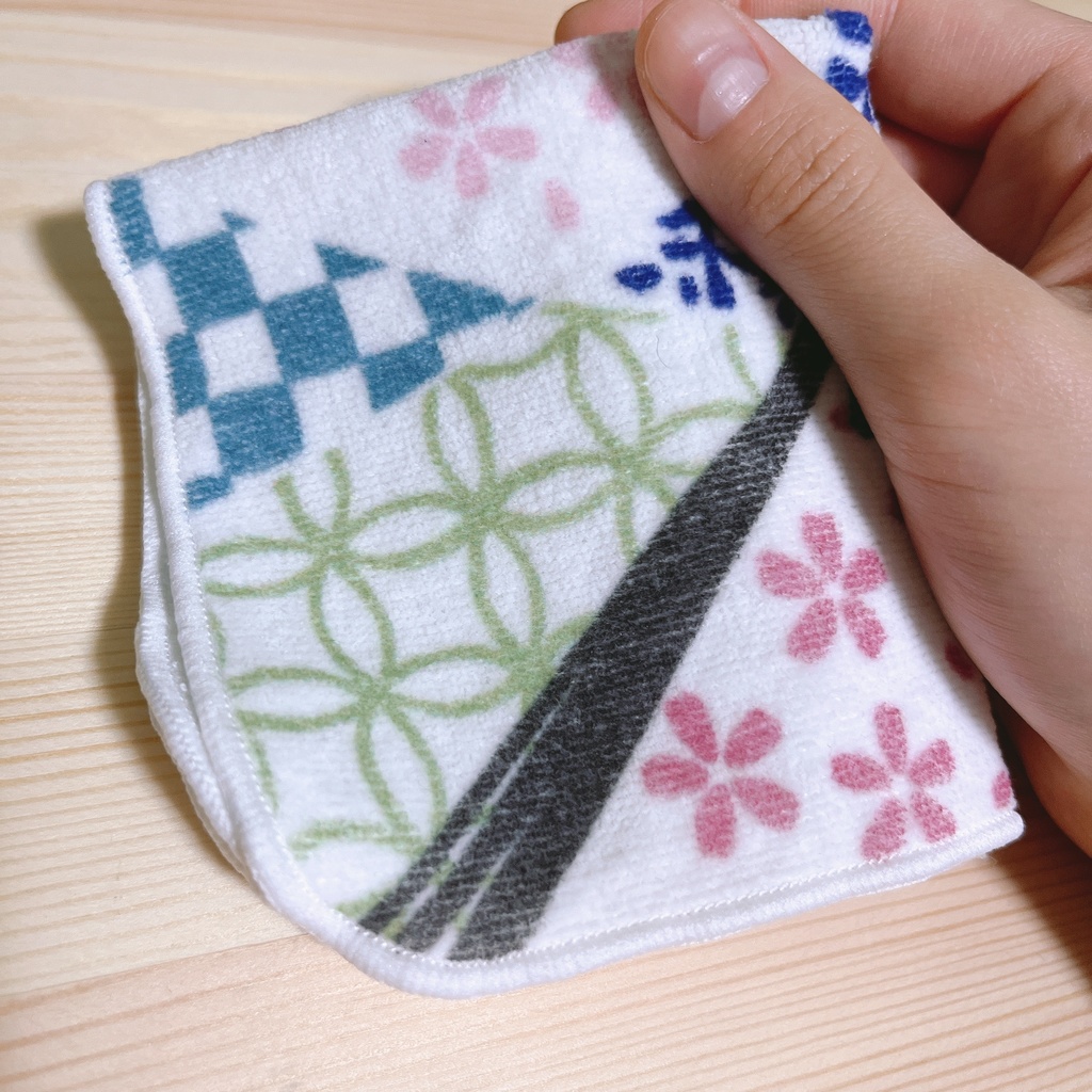 【sold】和紋様のハンカチーフ (2023春限定)【彗星シリーズ】