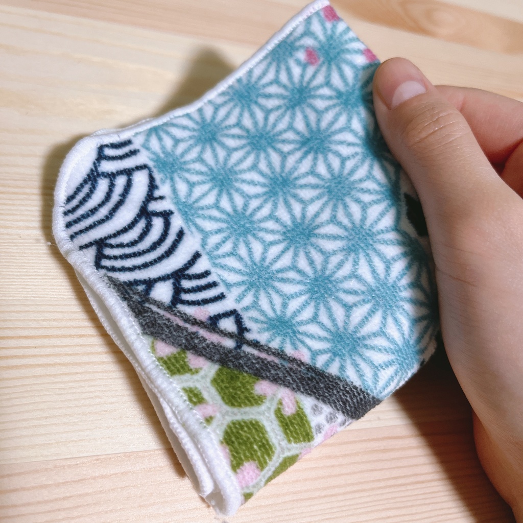 【sold】和紋様のハンカチーフ (2023春限定)【彗星シリーズ】