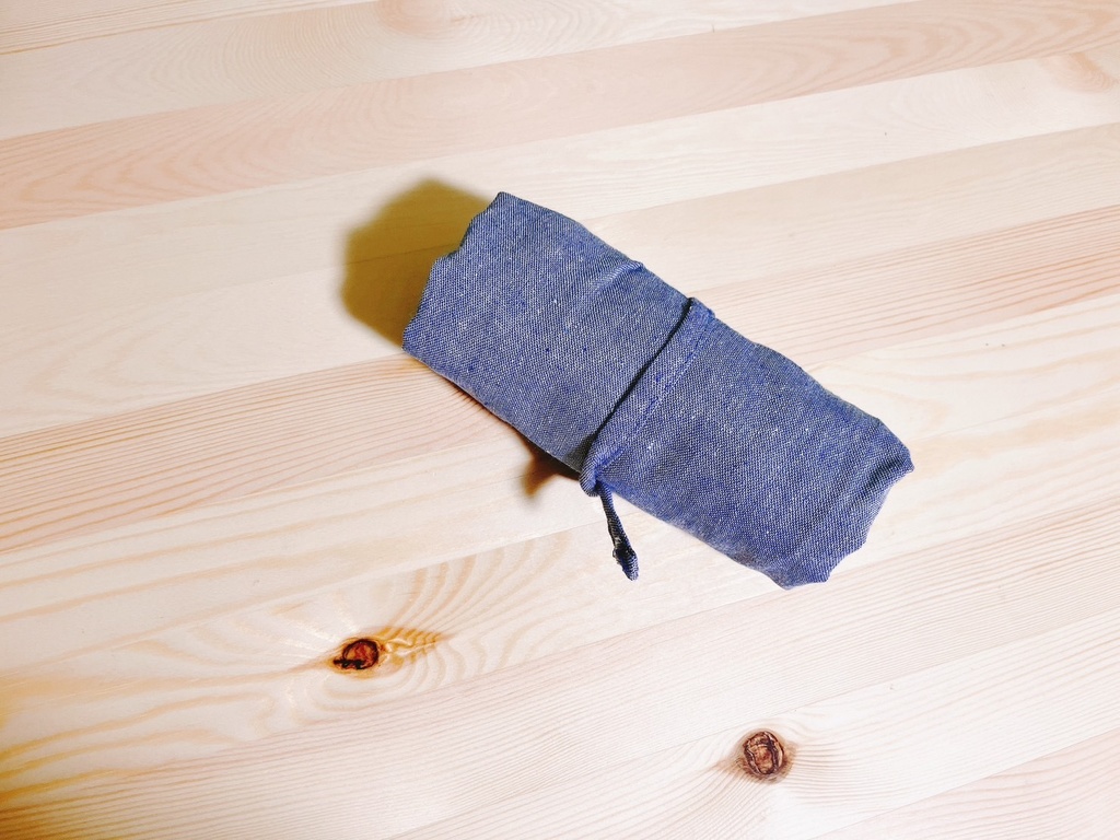 【sold】空色エコトートバッグ【惑星グッズ】