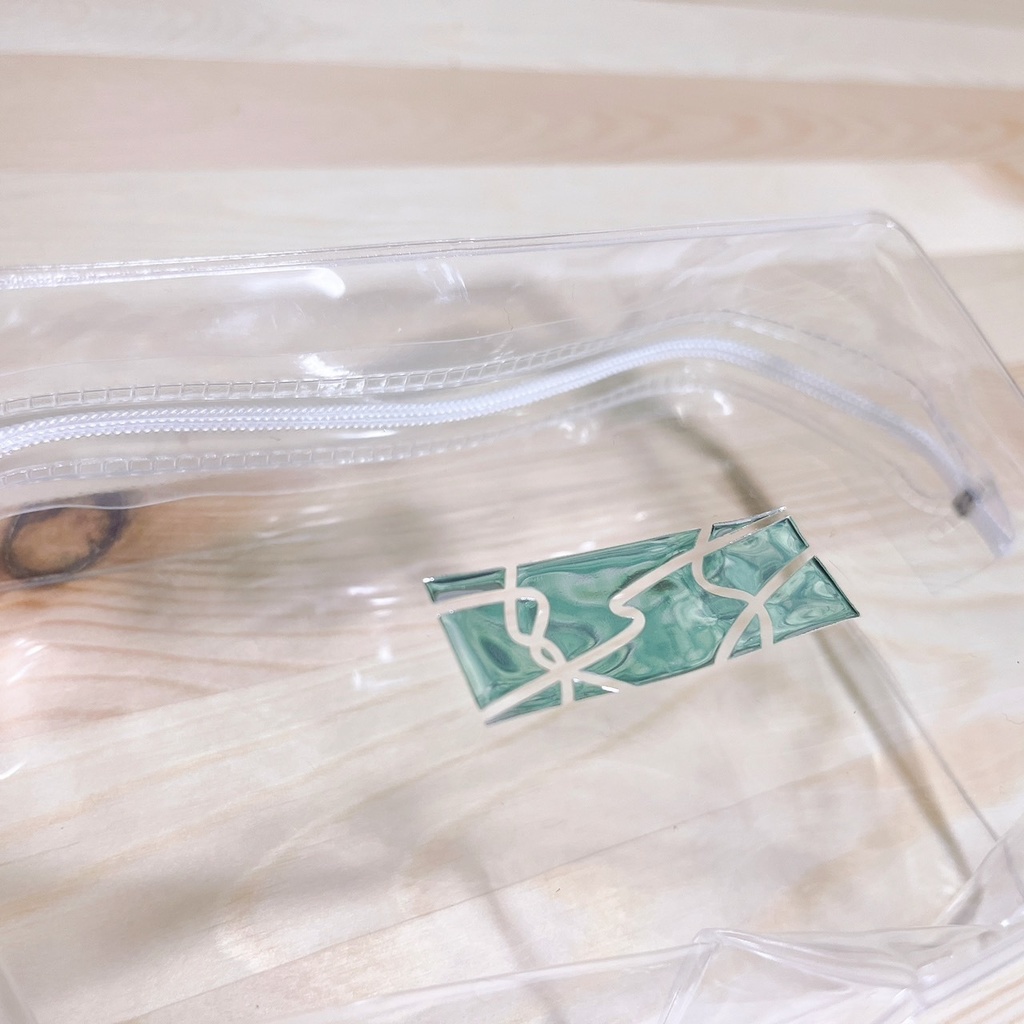 【sold】瑞々しく生きるエコクリアポーチ【惑星グッズ】