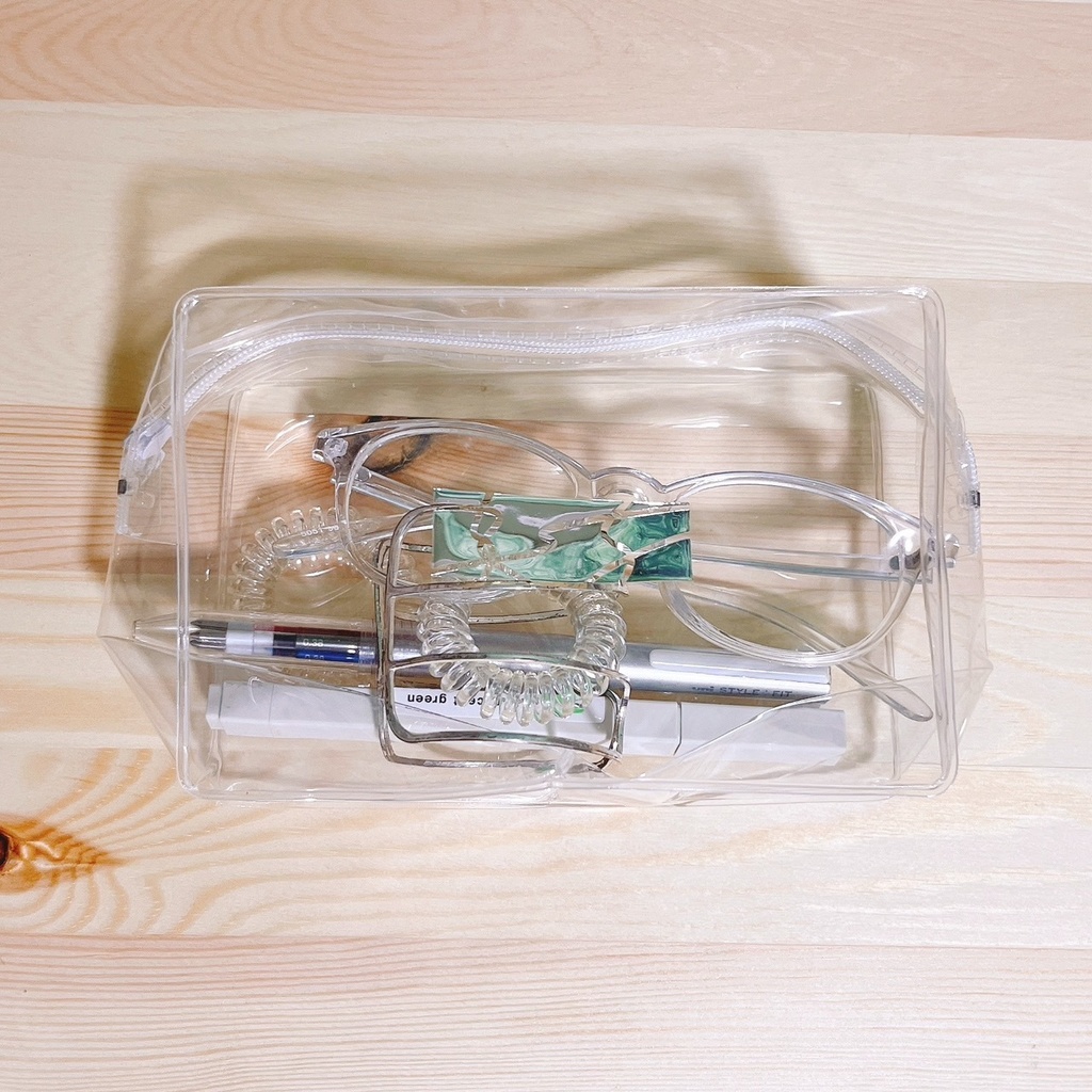 【sold】瑞々しく生きるエコクリアポーチ【惑星グッズ】