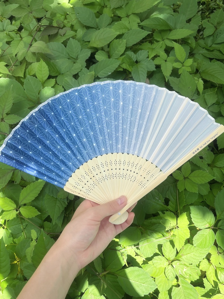 【sold】和紋様の扇子【organic goods】