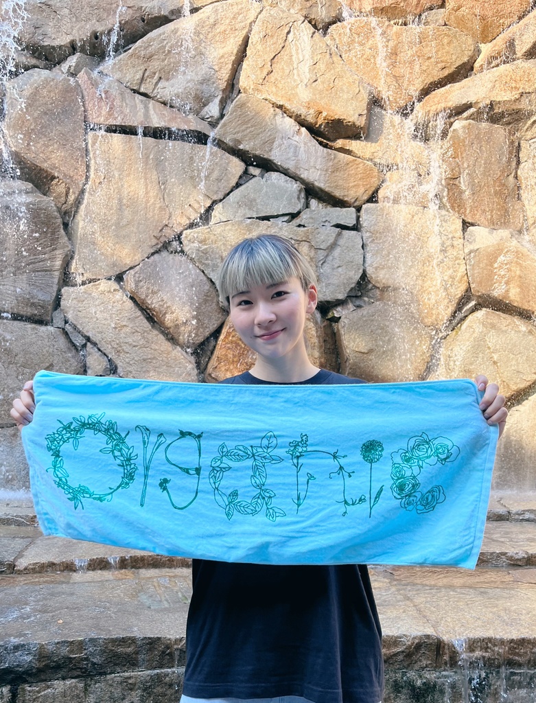 【sold】天空のタオル【organic goods】