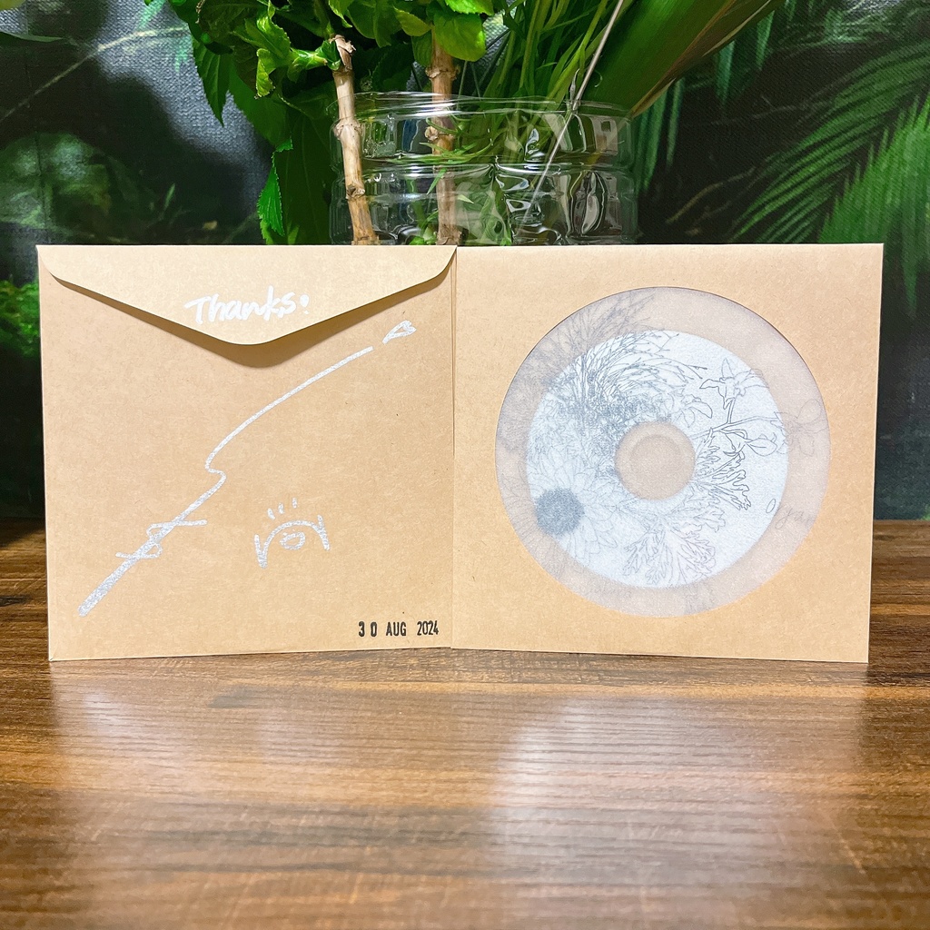 【sold】透明なCD