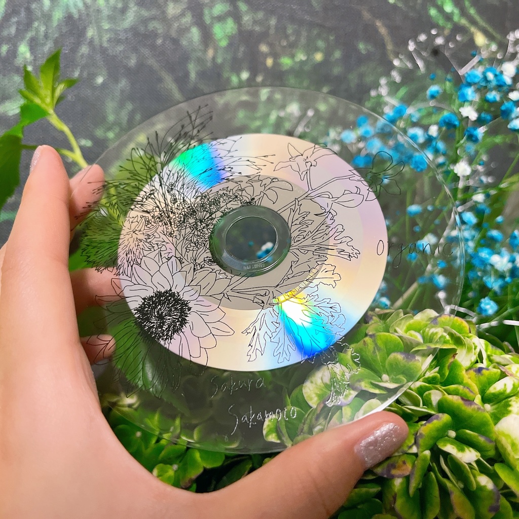 【sold】透明なCD