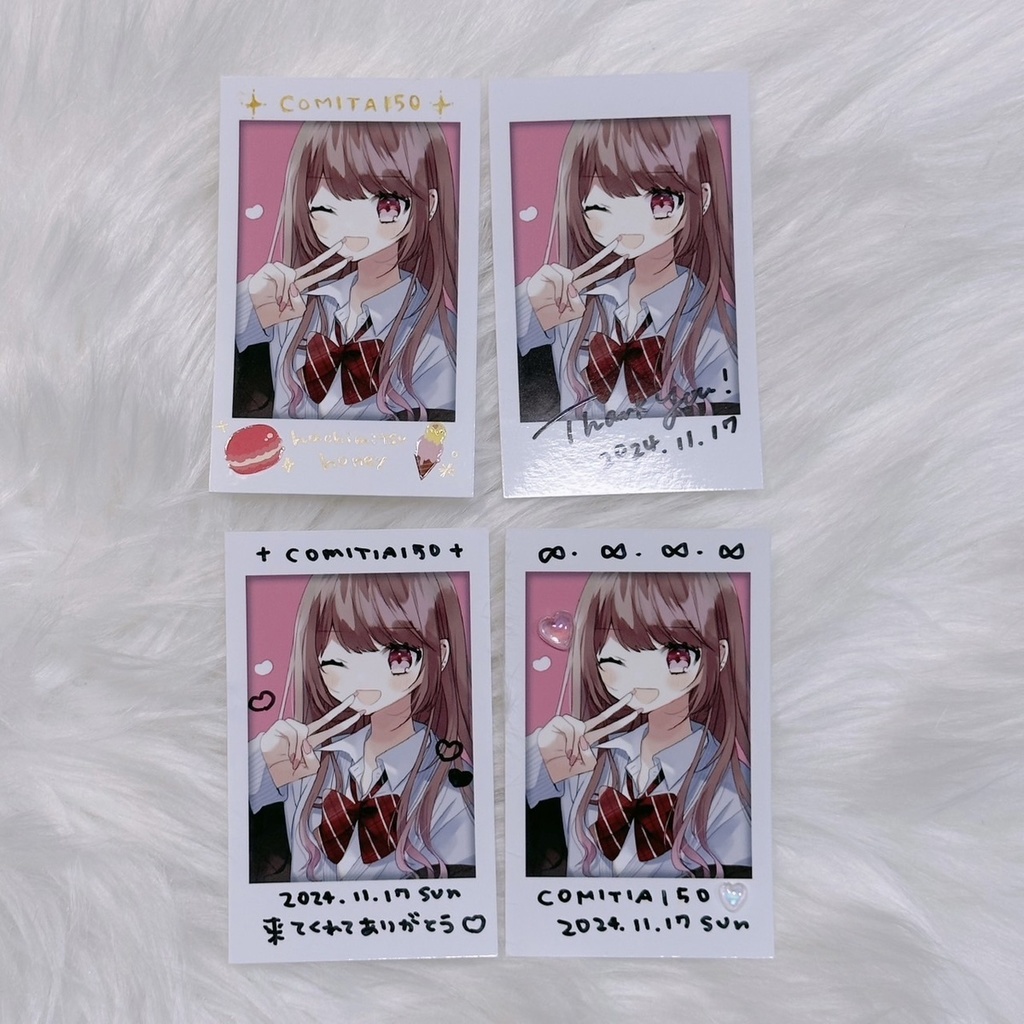 チェキ風カード