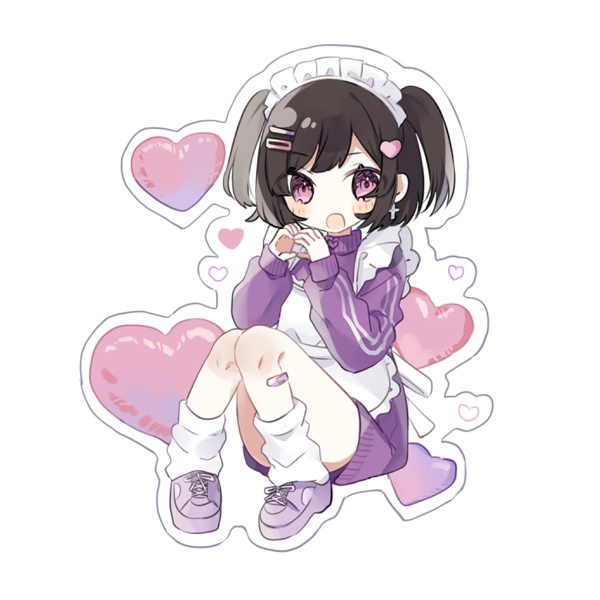 ジャージメイドステッカー