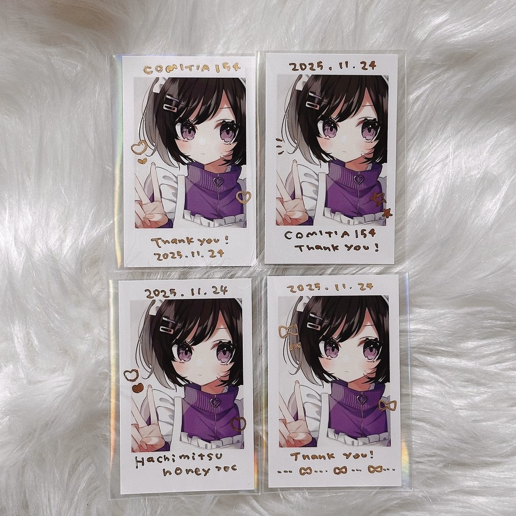 チェキ風カード