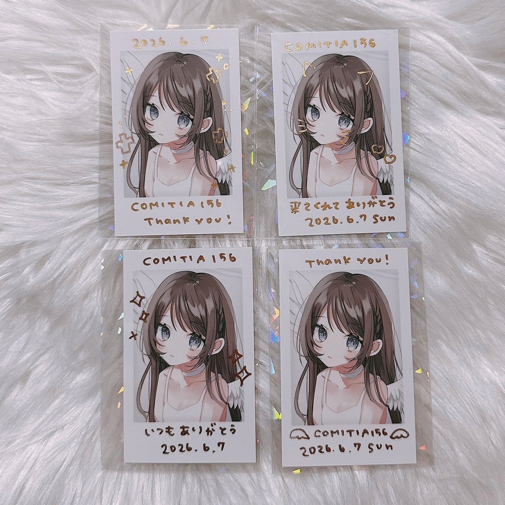 チェキ風カード