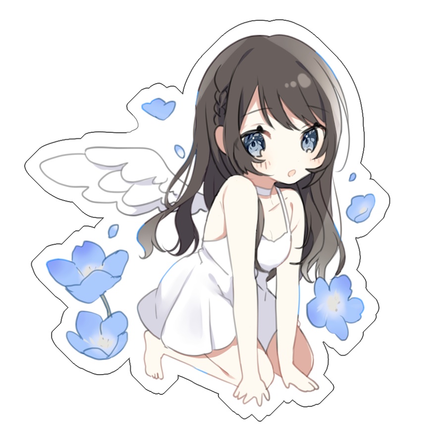 天使ちゃんステッカー